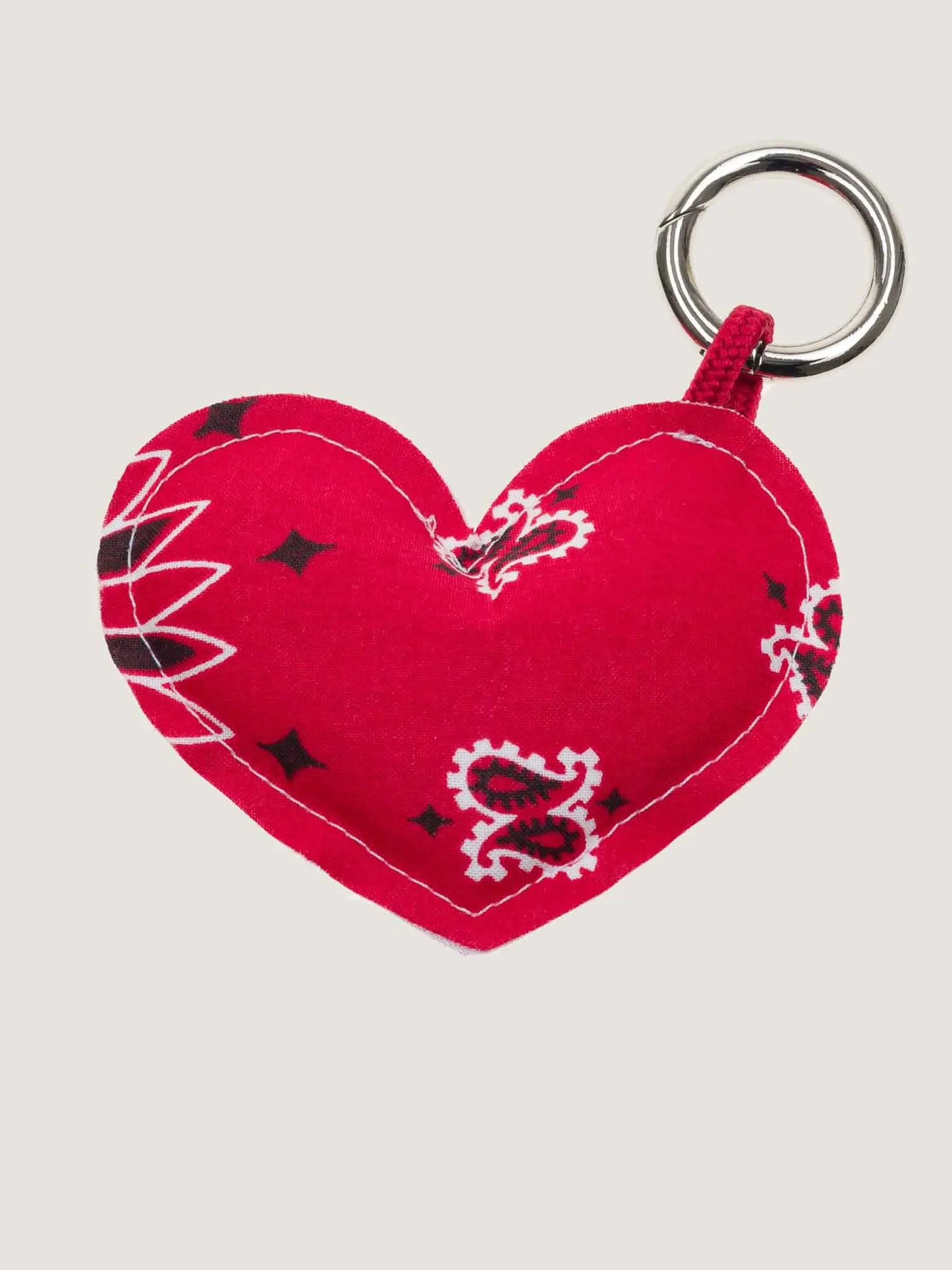 Call It By Your Name Heart Keyring Charm