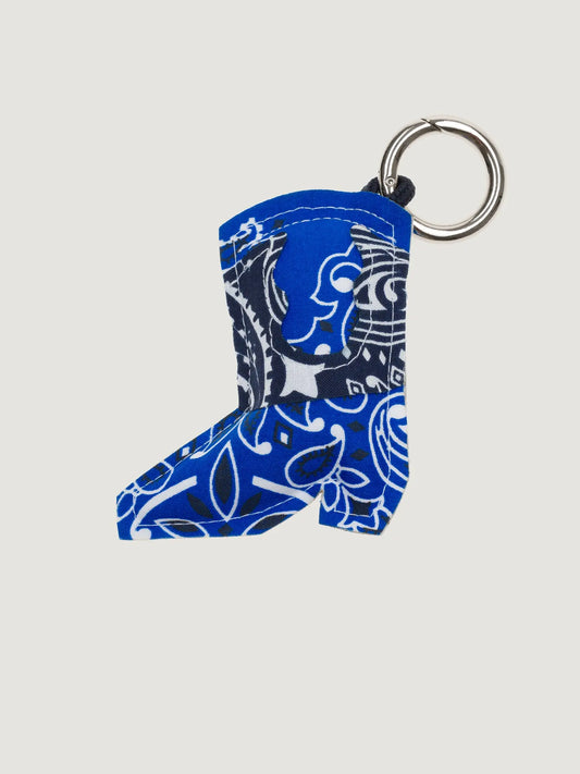 Call It By Your Name Cowboy Boot Keyring Charm