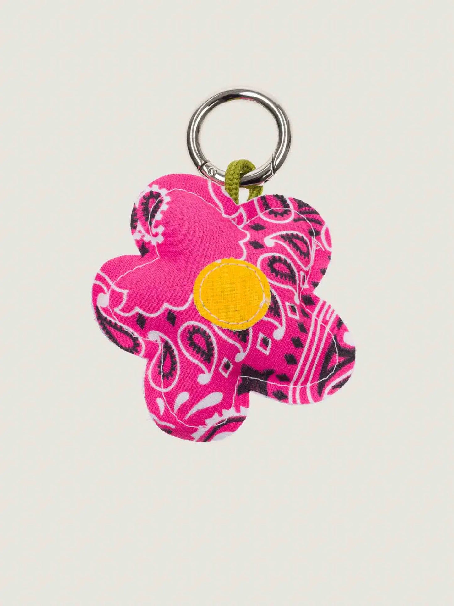 Call It By Your Name Flower Keyring Charm