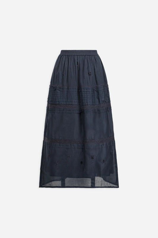 Paul & Joe XJane Hand Embroidered Skirt
