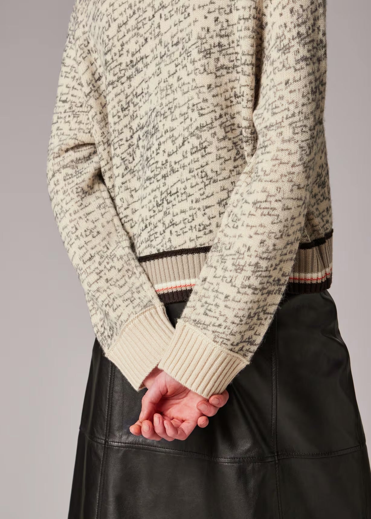 Paul Smith Silk Panel Cardigan T11188