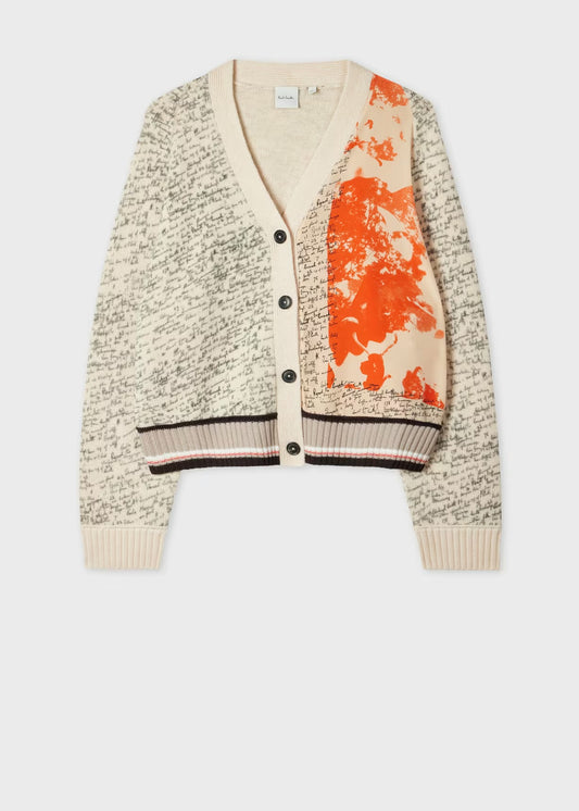 Paul Smith Silk Panel Cardigan T11188