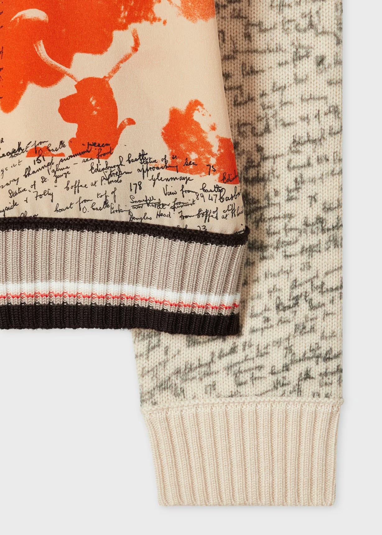 Paul Smith Silk Panel Cardigan T11188