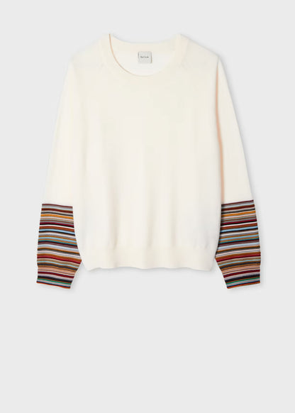 Paul Smith Signature Stripe Cuff Sweater T11145