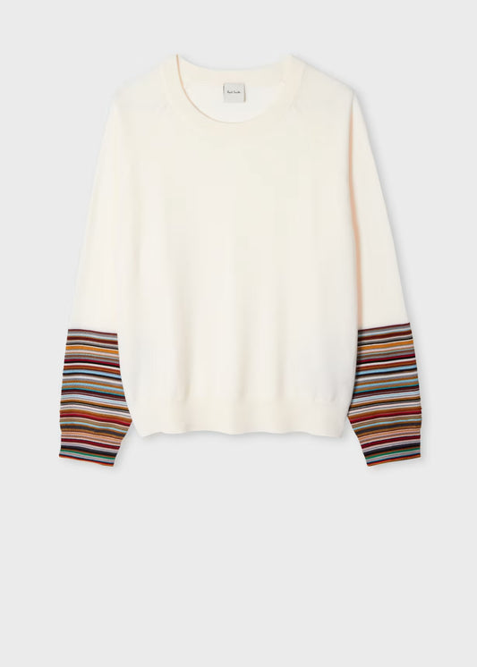 Paul Smith Signature Stripe Cuff Sweater T11145