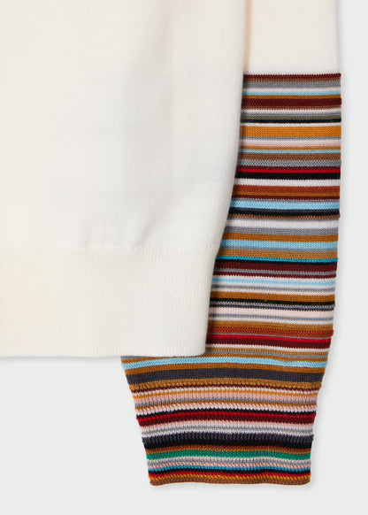 Paul Smith Signature Stripe Cuff Sweater T11145
