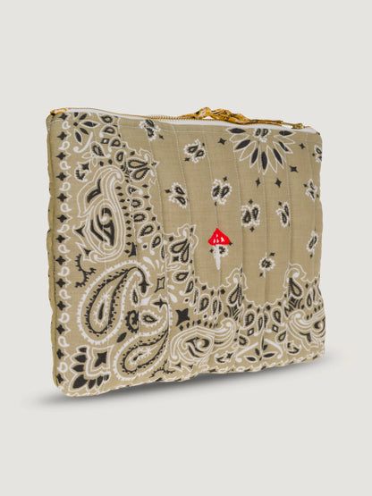 Call It By Your Name Zipped Quilted Pouch