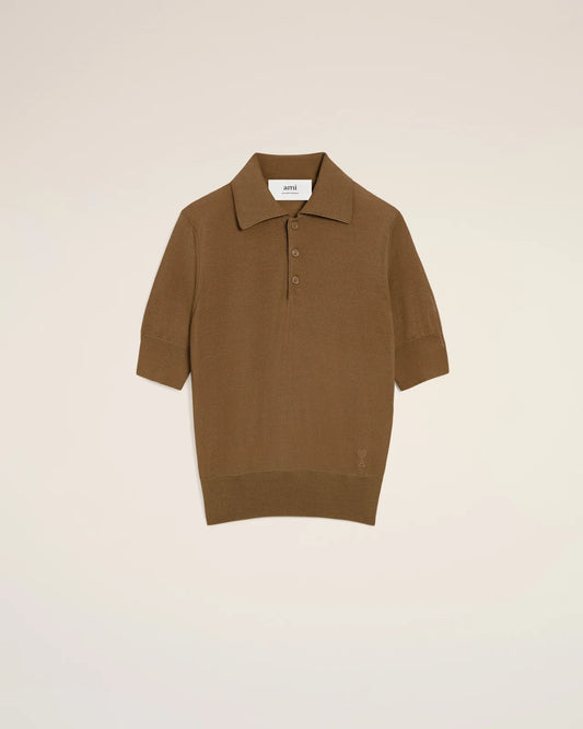 Ami Hazelnut Ami de Coeur Polo
