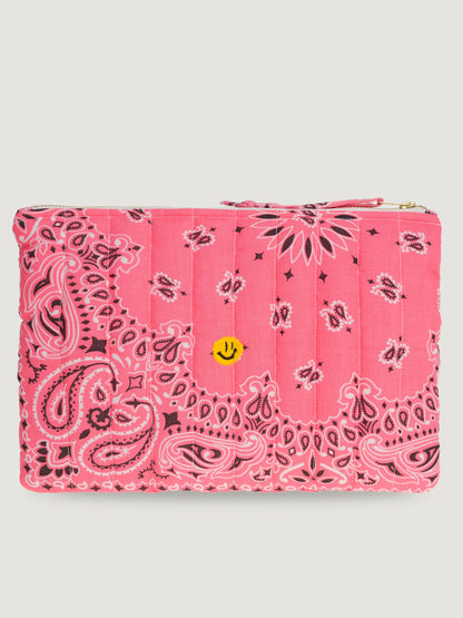 Call It By Your Name Zipped Quilted Pouch