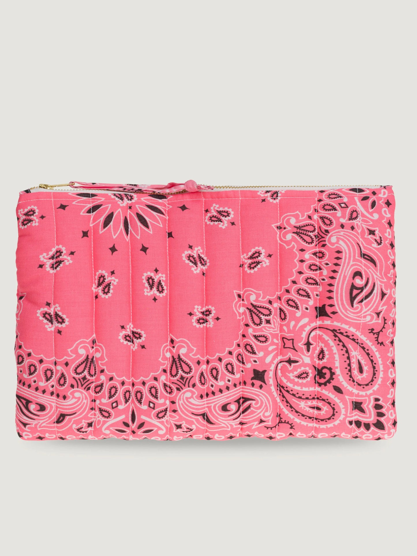 Call It By Your Name Zipped Quilted Pouch