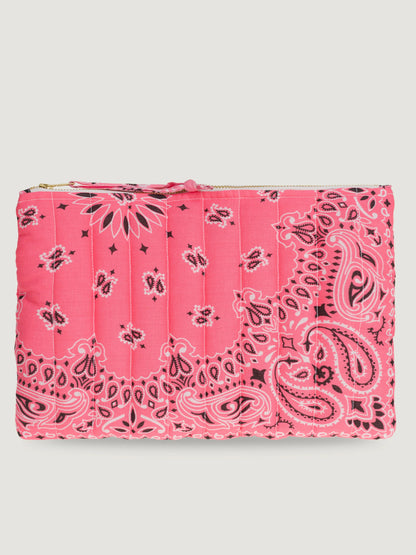 Call It By Your Name Zipped Quilted Pouch