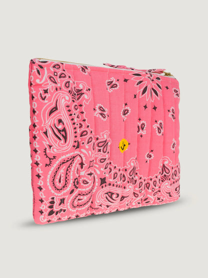 Call It By Your Name Zipped Quilted Pouch