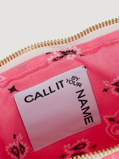 Call It By Your Name Zipped Quilted Pouch