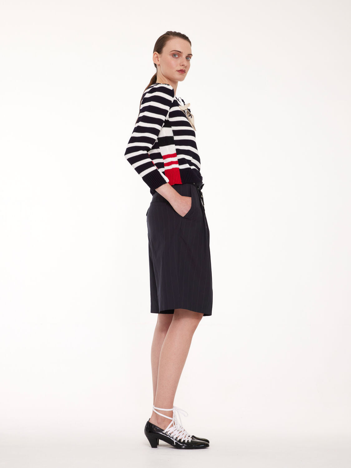 La Fetiche Mitzi Striped Sweater