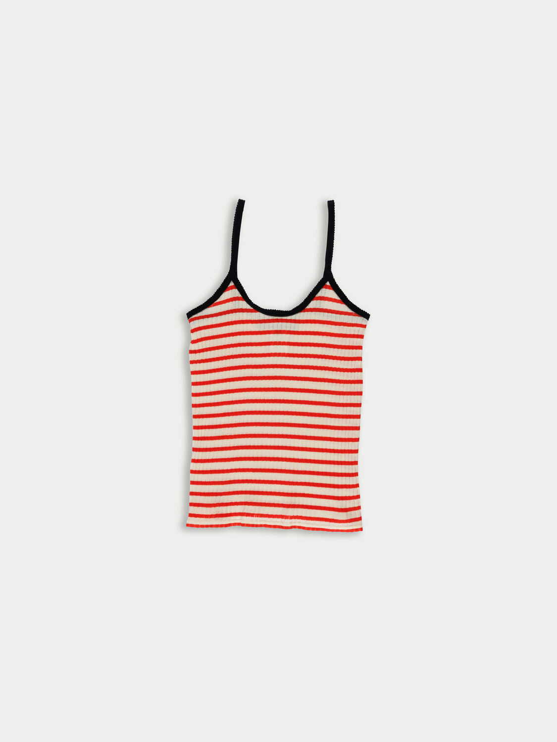 La Fetiche Jade Striped Camisole