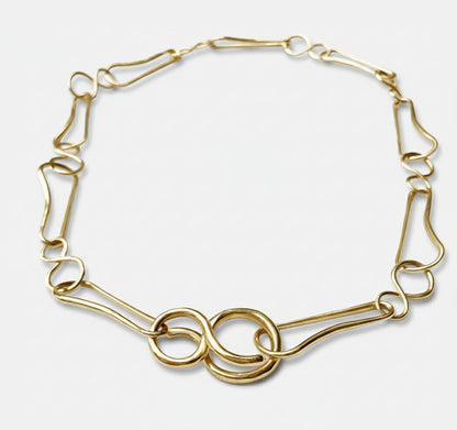 LAH Paris Les Liens 40cm Necklace - Vermeil