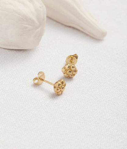 LAH Paris Enlacer Inverted Hoop Earrings - 18K Gold Vermeil