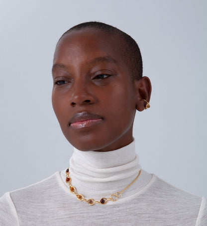 LAH Mini Galaxy Necklace in 18K Gold Vermeil