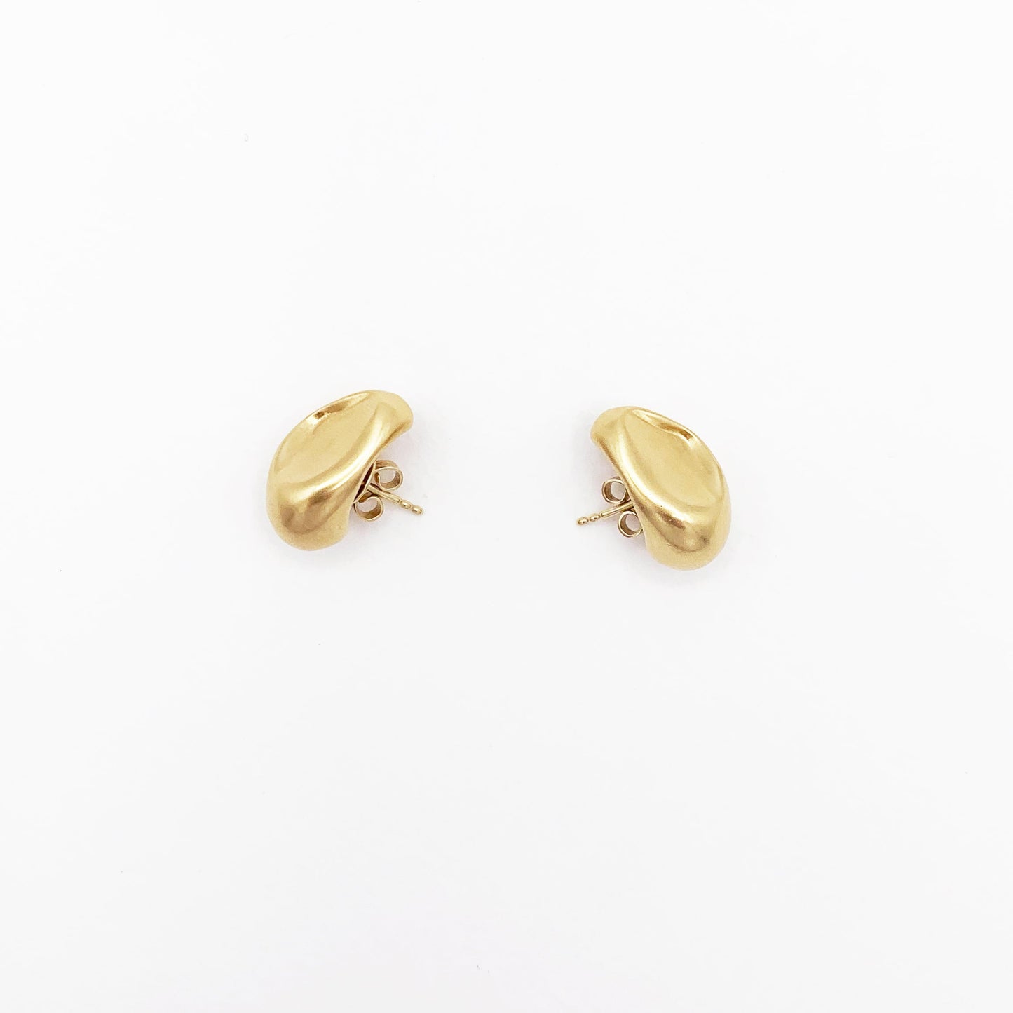LAH Paris Heart Drops Earrings in 18K Gold Vermeil
