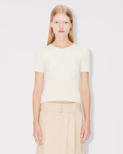 Kenzo Stretch Lace Top