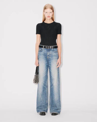 Kenzo Stretch Lace Top