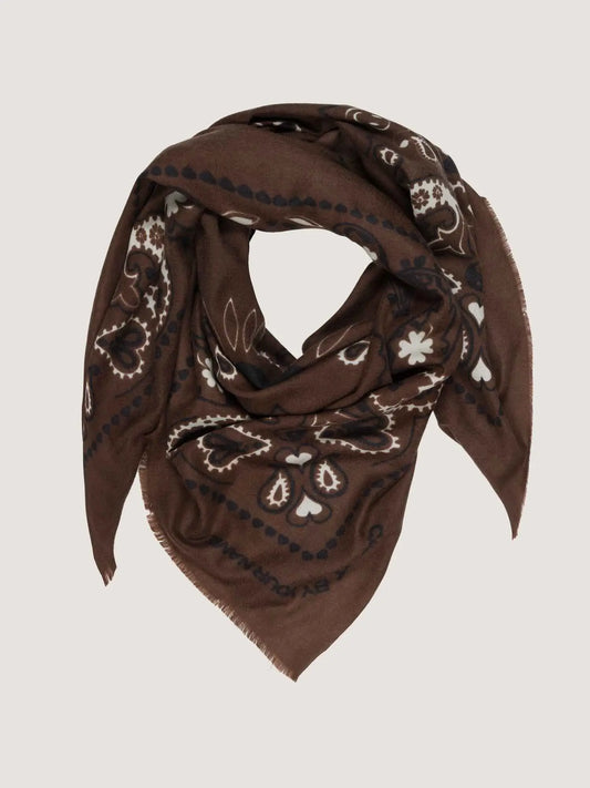 Call It By Your Name Wool&Silk Blend Stole - Paisley Scarf