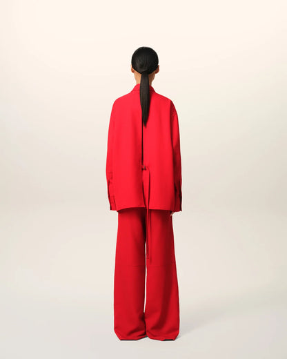 Ami Back Slit Oversized Shirt