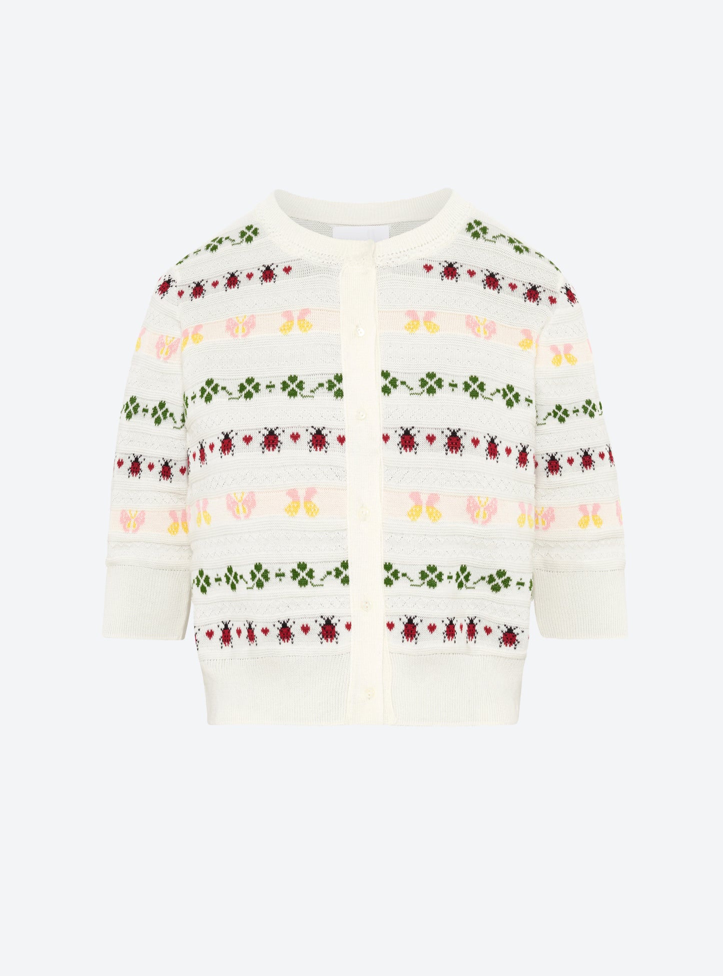 Molli Espoir Cardigan with Charms Details
