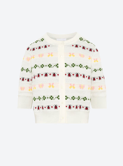 Molli Espoir Cardigan with Charms Details
