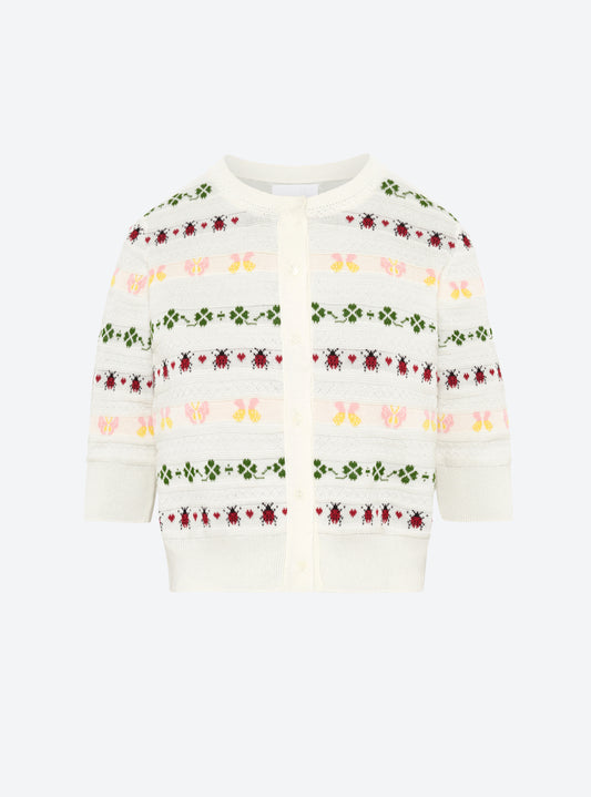 Molli Espoir Cardigan with Charms Details