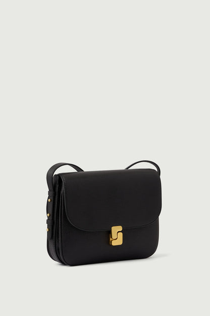 Soeur Bellissima Maxi Bag in Caviar Leather