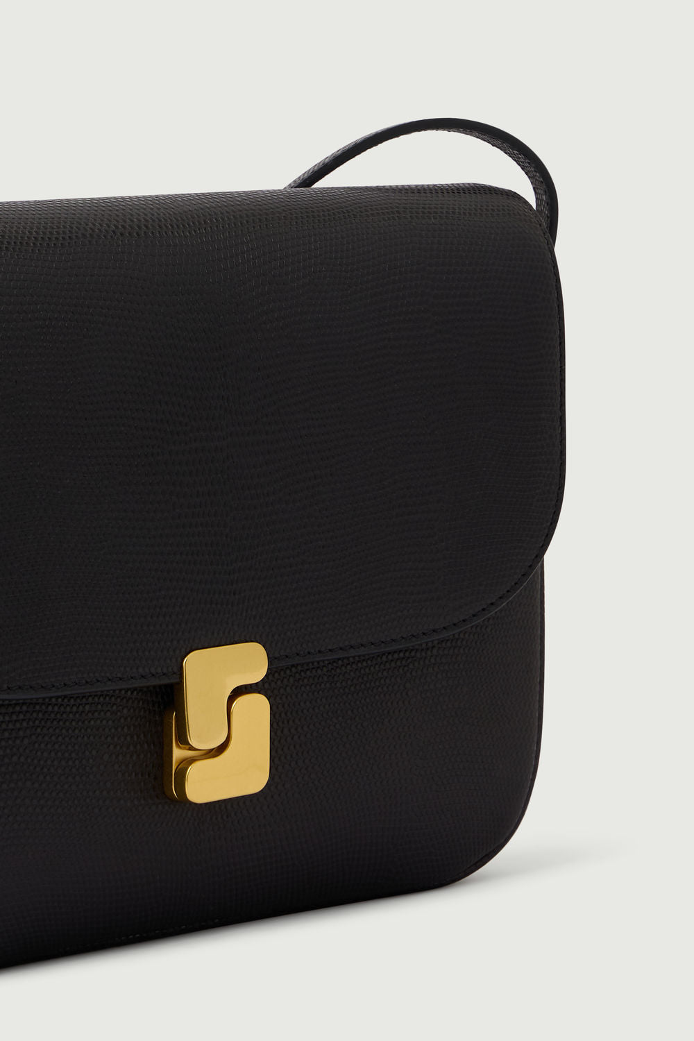 Soeur Bellissima Maxi Bag in Caviar Leather