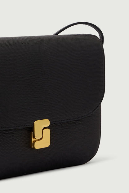 Soeur Bellissima Maxi Bag in Caviar Leather