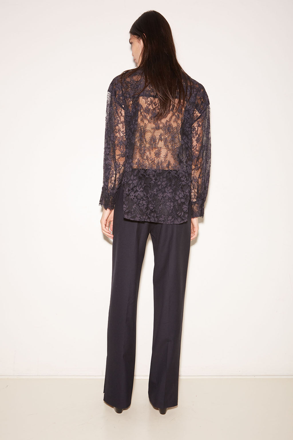 Roseanna Babe Straight Leg Wool Trousers
